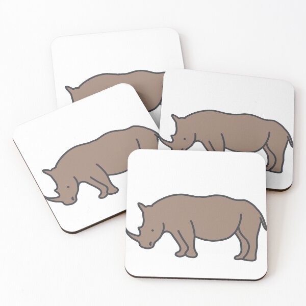 Item preview, White Rhino Artwork designed and sold by zoocuties.