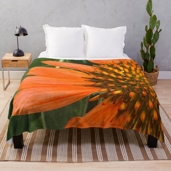 Item preview, Tantalizing Tangerine-Orange Flower Close-Up designed and sold by DEC02.