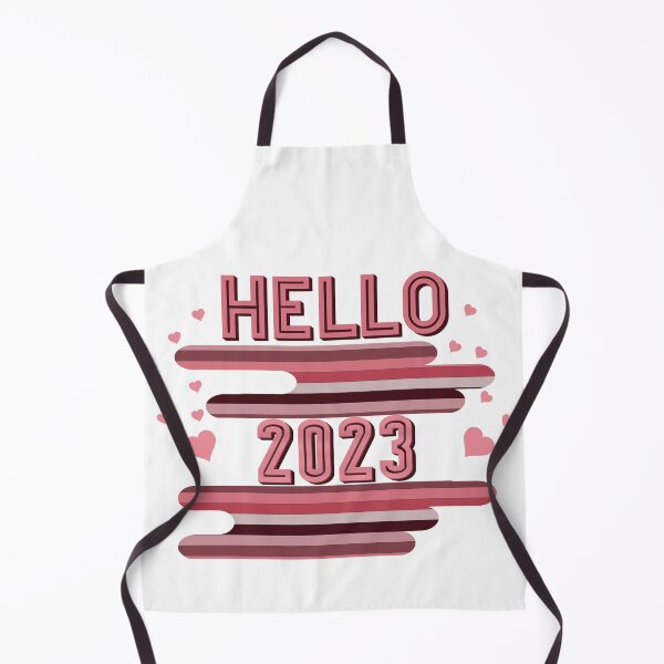 Item preview, Hello 2023 new year’s design red designed and sold by TipTopTapo.