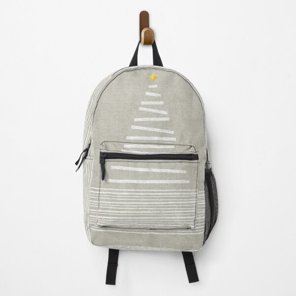 Item preview, Abstract Christmas Tree White Beige designed and sold by FAROSSTUDIO.