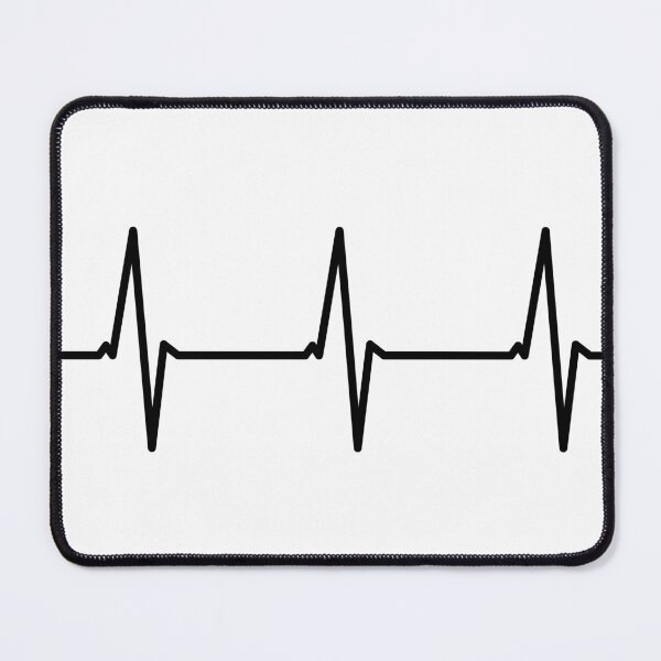 Item preview, Electrocardiogram (ECG) Heart Beat (Black) designed and sold by STUDIO-72.