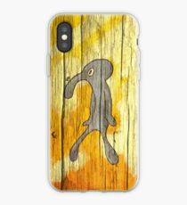 Old Blod and Brash in vintage Wood iPhone Case