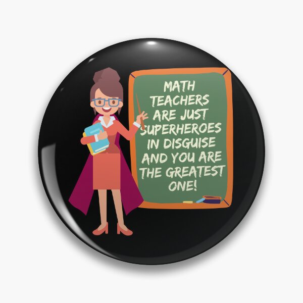 Item preview, Best Math Teacher Appreciation designed and sold by superteachers.