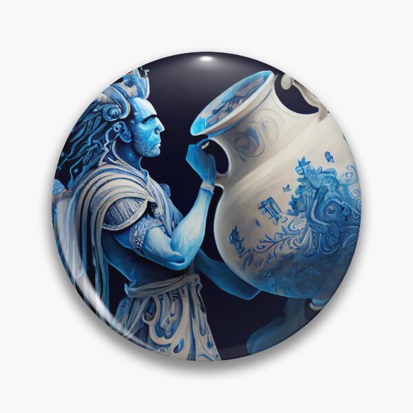 Item preview, Zodiac sign - Acquarius designed and sold by flowinglobe.