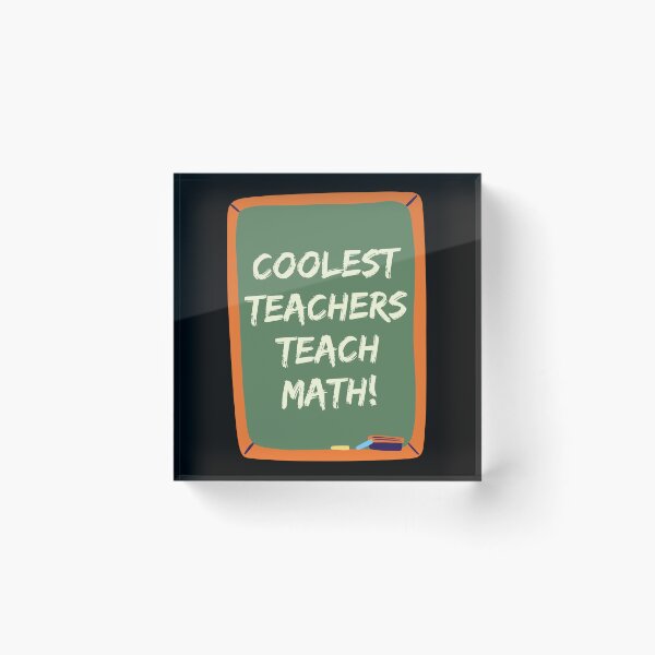 Item preview, Best Math Teacher Appreciation designed and sold by superteachers.