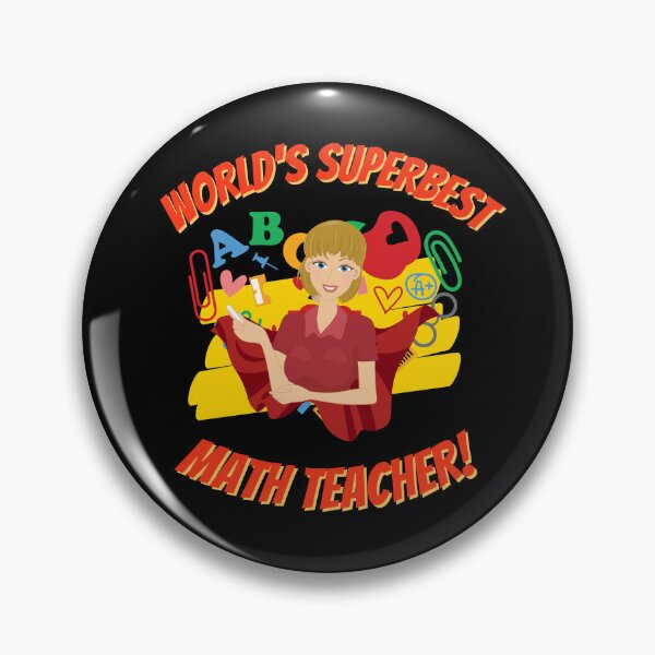 Item preview, Best Math Teacher Appreciation designed and sold by superteachers.