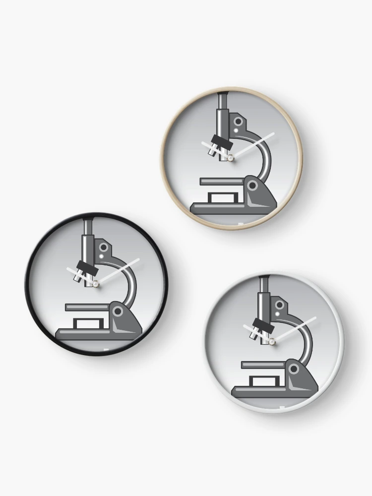 Thumbnail 3 of 4, Clock, MicroScope designed and sold by vectorworks51.