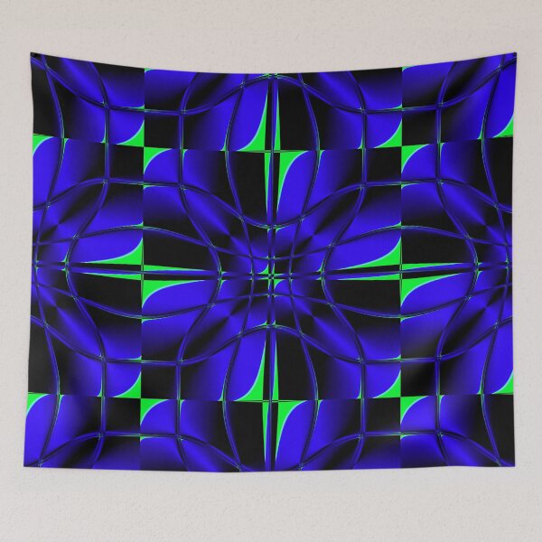 Item preview, 3D Perfect Blue Beads Patterns designed and sold by MedHance.