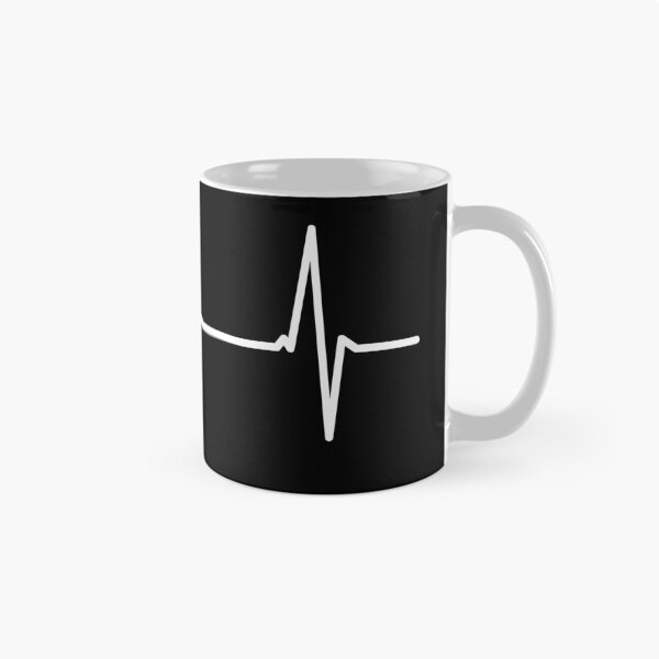 Item preview, Electrocardiogram (ECG) Heart Beat (White) designed and sold by STUDIO-72.