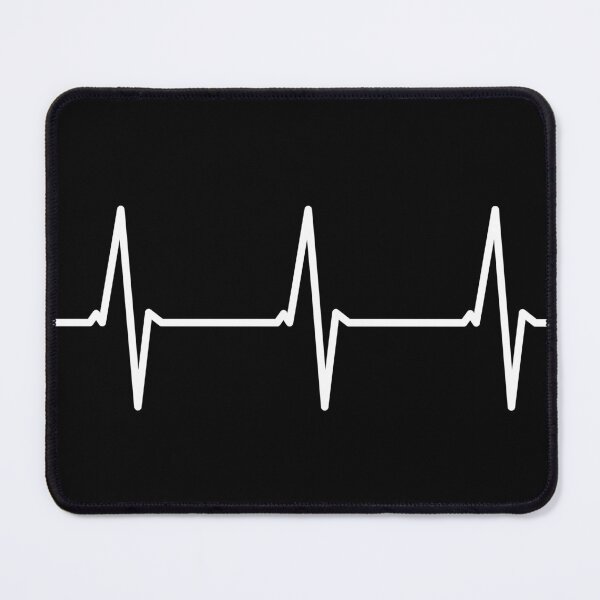 Item preview, Electrocardiogram (ECG) Heart Beat (White) designed and sold by STUDIO-72.