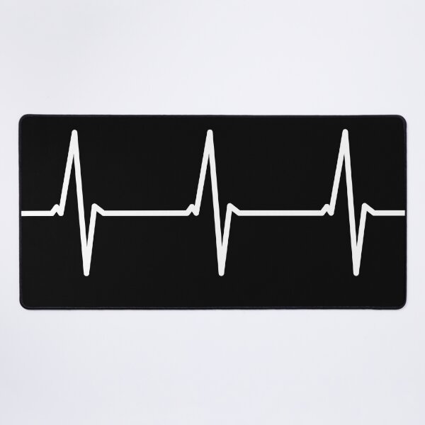 Item preview, Electrocardiogram (ECG) Heart Beat (White) designed and sold by STUDIO-72.