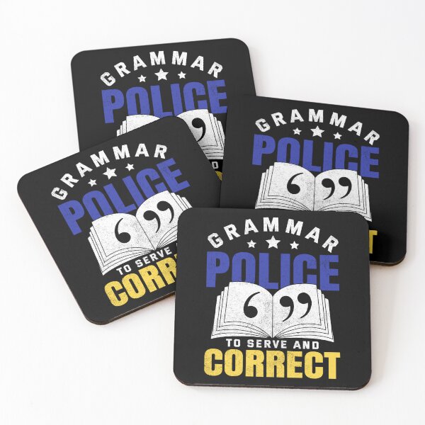 Item preview, Funny Grammar Police To Serve And Correct English Teacher  designed and sold by Best Designer.
