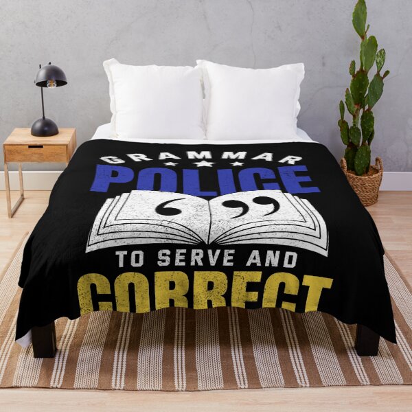 Item preview, Funny Grammar Police To Serve And Correct English Teacher  designed and sold by Best Designer.