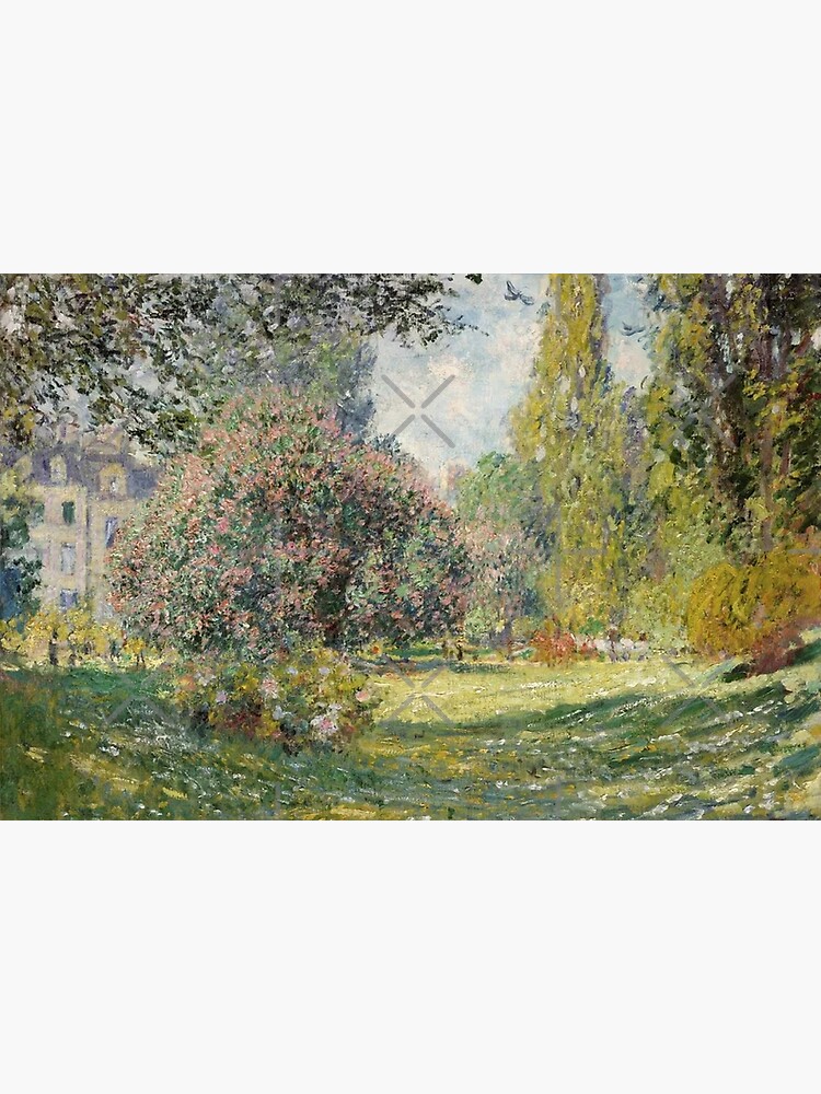 ARTCANVAS The Parc Monceau Landscape by Claude Monet Canvas order Art Print