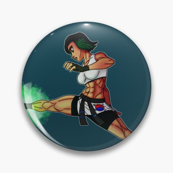 Item preview, Fisticuffs Taekwondo Master Annie designed and sold by MDHairston2.