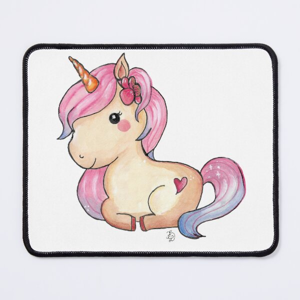 Item preview, Sweet pink and blue unicorn designed and sold by Fradema.