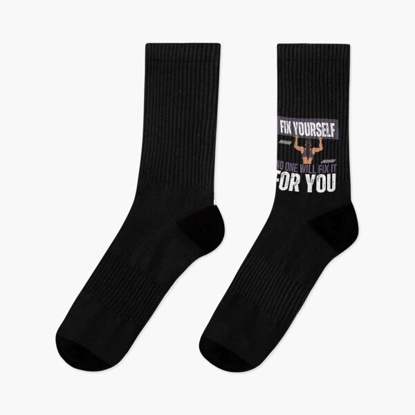 Item preview, Fix yourself no one will fix it for you | Fix your life quotes motivation designed and sold by Shambusiness.