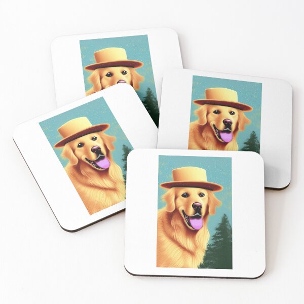 Item preview, Golden retriever  designed and sold by GroovyDino.
