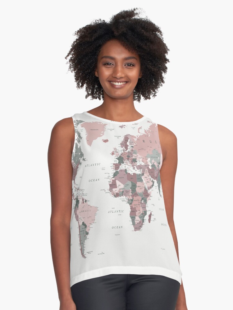 Item preview, Sleeveless Top designed and sold by UrbanEpiphany.