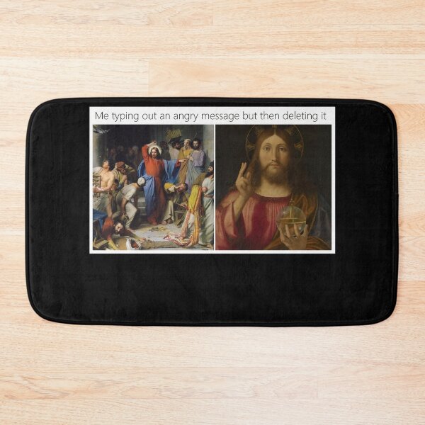 Item preview, Me typing out an angry message but then delete it - Thanksgiving, Christmas And Birthday Party Gift Ideas for Classic Memes Lovers and Fans designed and sold by Memeing Everything.