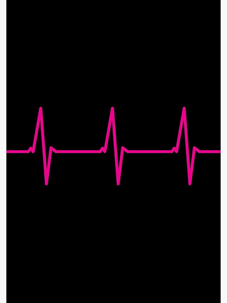 Herzlinie Herzschlag Ekg Stoff Elektrokardiogramm (EKG) Herzschlag