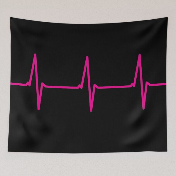 Item preview, Electrocardiogram (ECG) Heart Beat (Pink) designed and sold by STUDIO-72.