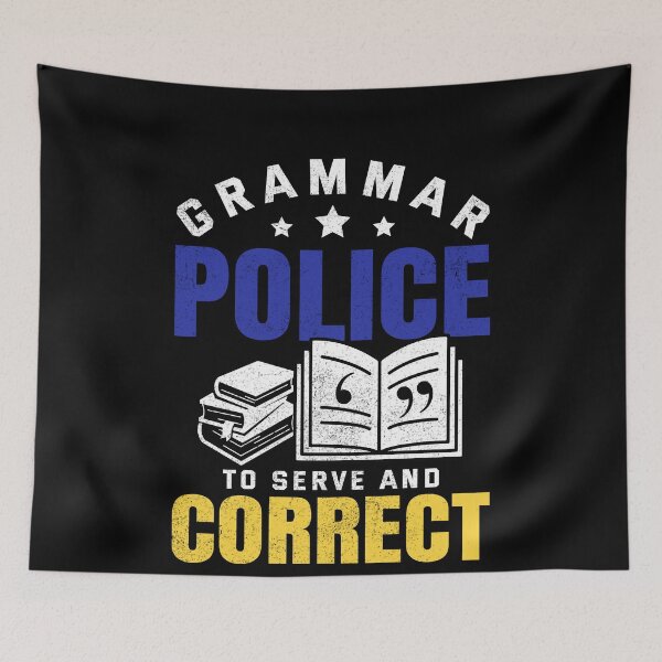 Item preview, Funny Grammar Police To Serve And Correct English Teacher  designed and sold by Best Designer.
