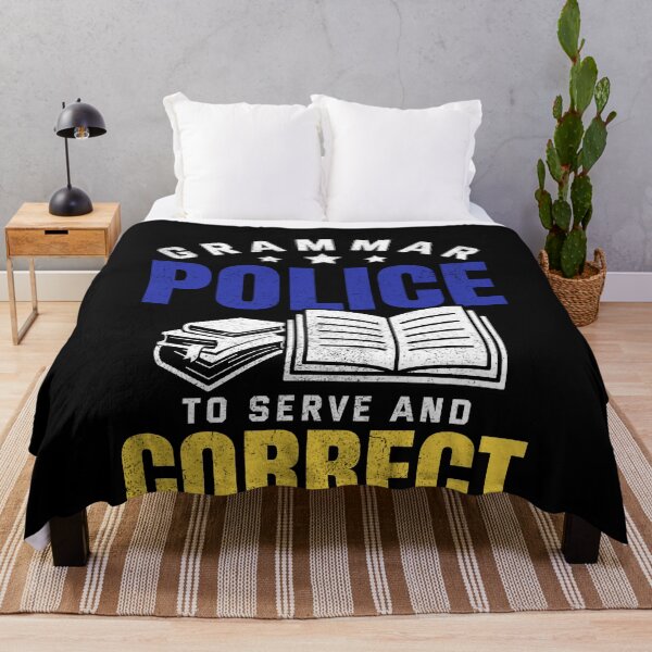 Item preview, Funny Grammar Police To Serve And Correct English Teacher  designed and sold by Best Designer.