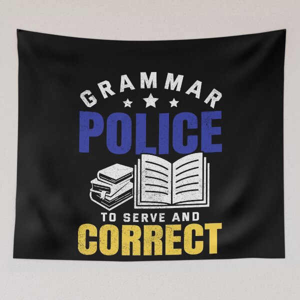 Item preview, Funny Grammar Police To Serve And Correct English Teacher  designed and sold by Best Designer.