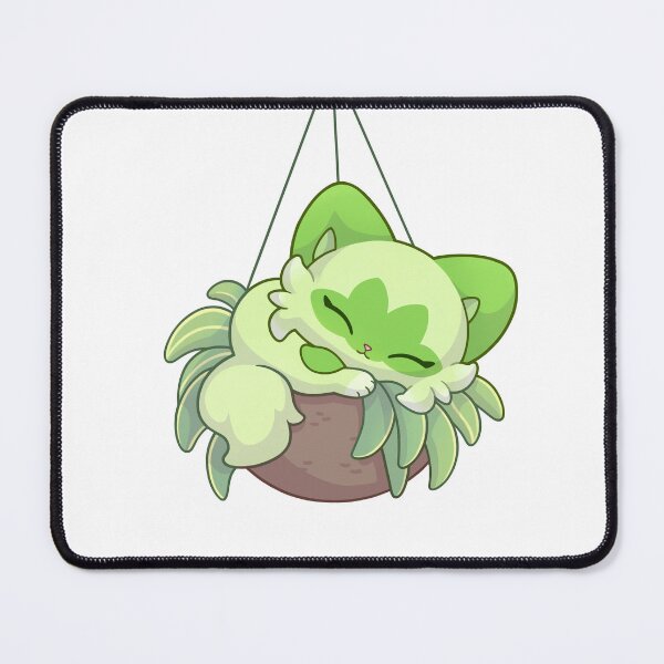 Item preview, Hanging plant kitty designed and sold by Lilypawstudio.