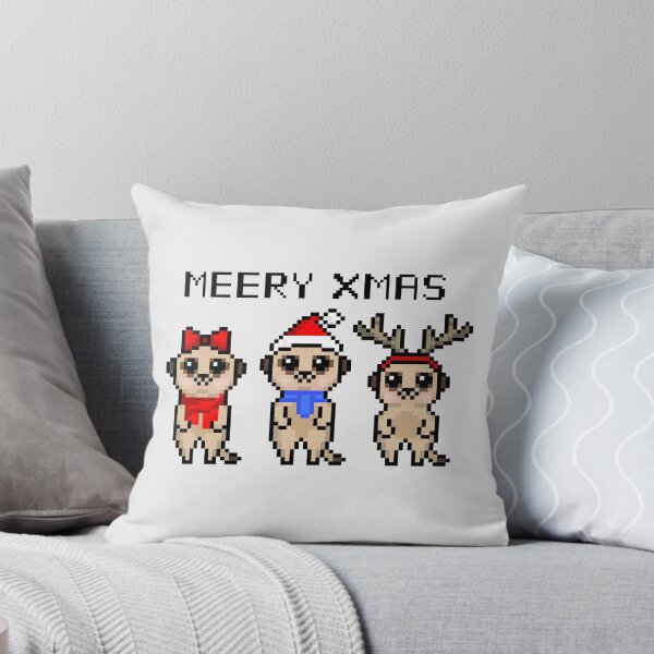 Item preview, Meery Xmas Meercats (Chibi Pixel Animal Character) designed and sold by Pixe11y.