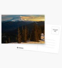 Sunrise View of Mount Rainier Postcards
