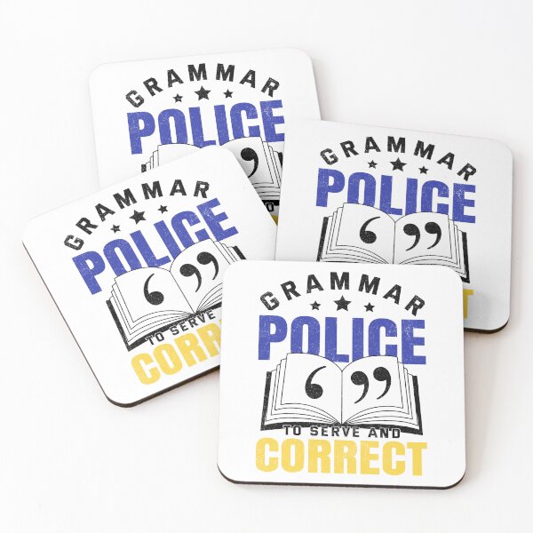 Item preview, Funny Grammar Police To Serve And Correct English Teacher  designed and sold by Best Designer.