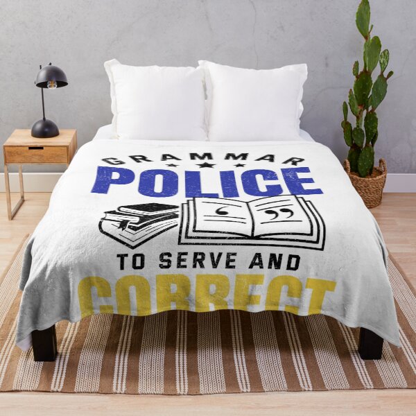 Item preview, Funny Grammar Police To Serve And Correct English Teacher  designed and sold by Best Designer.