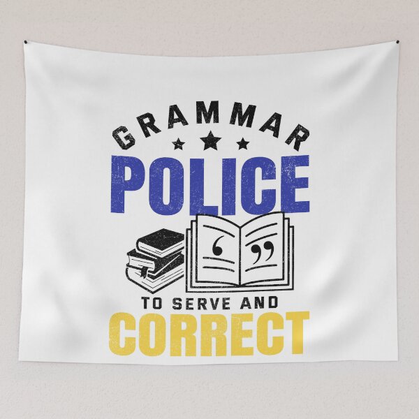 Item preview, Funny Grammar Police To Serve And Correct English Teacher  designed and sold by Best Designer.
