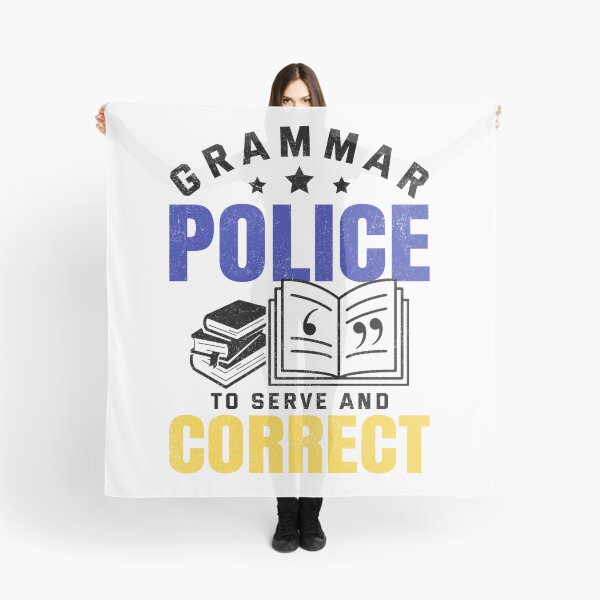 Item preview, Funny Grammar Police To Serve And Correct English Teacher  designed and sold by Best Designer.