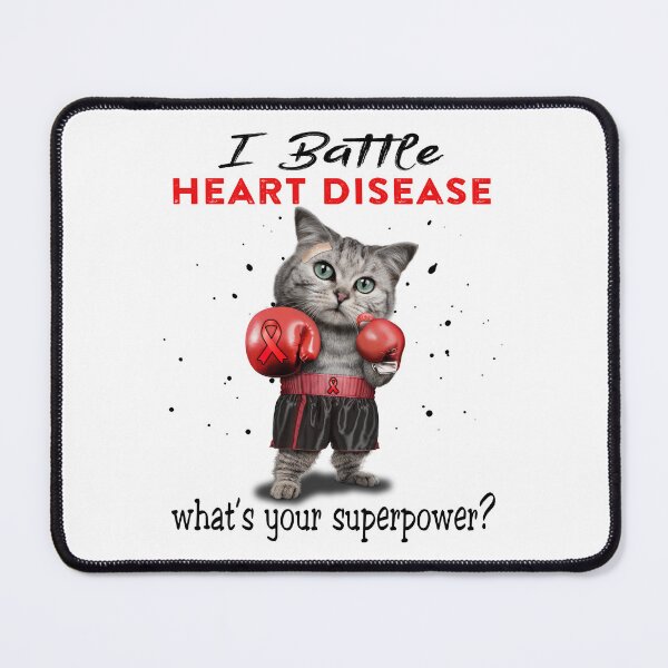 Item preview, Heart Disease Warrior - I Battle Heart Disease What Is Your Superpower? designed and sold by Jennpak.