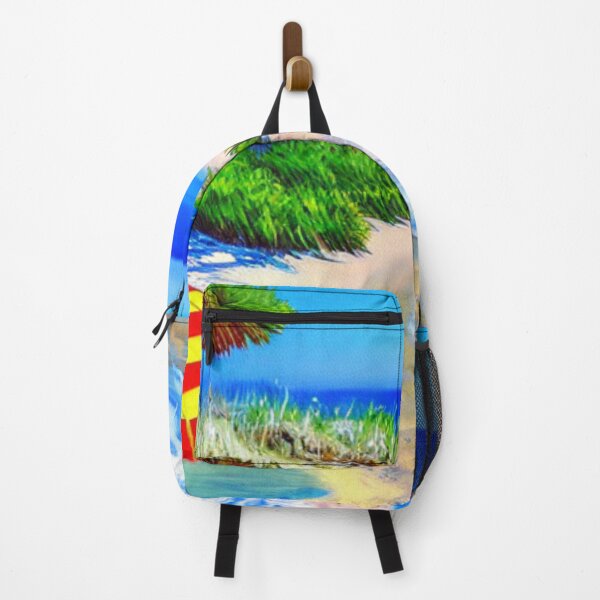 Item preview, Seaside Beach Scene Painting designed and sold by BeaconMarketing.