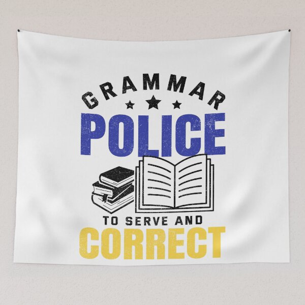 Item preview, Funny Grammar Police To Serve And Correct English Teacher  designed and sold by Best Designer.