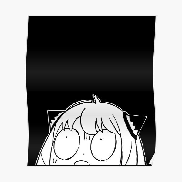 Anya Smug -Spy x Family-funny face Poster