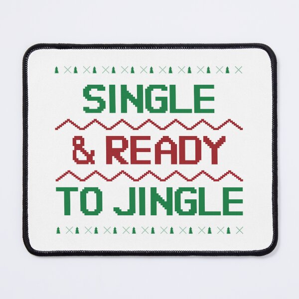 Item preview, Single & Ready to Jingle!  In White!  designed and sold by LifeSpice.