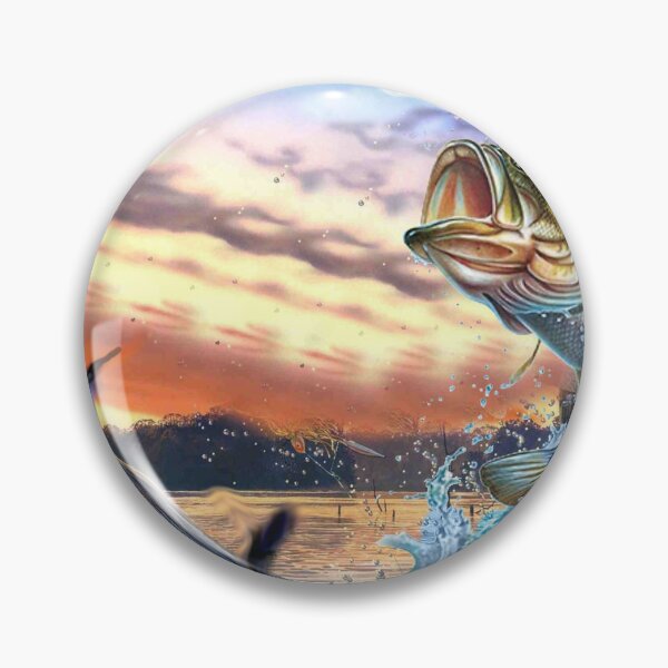 Item preview, Bass Fishing The Lunker Emerges Fly Fishing designed and sold by oldwestcowboy.