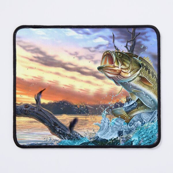 Item preview, Bass Fishing The Lunker Emerges Fly Fishing designed and sold by oldwestcowboy.