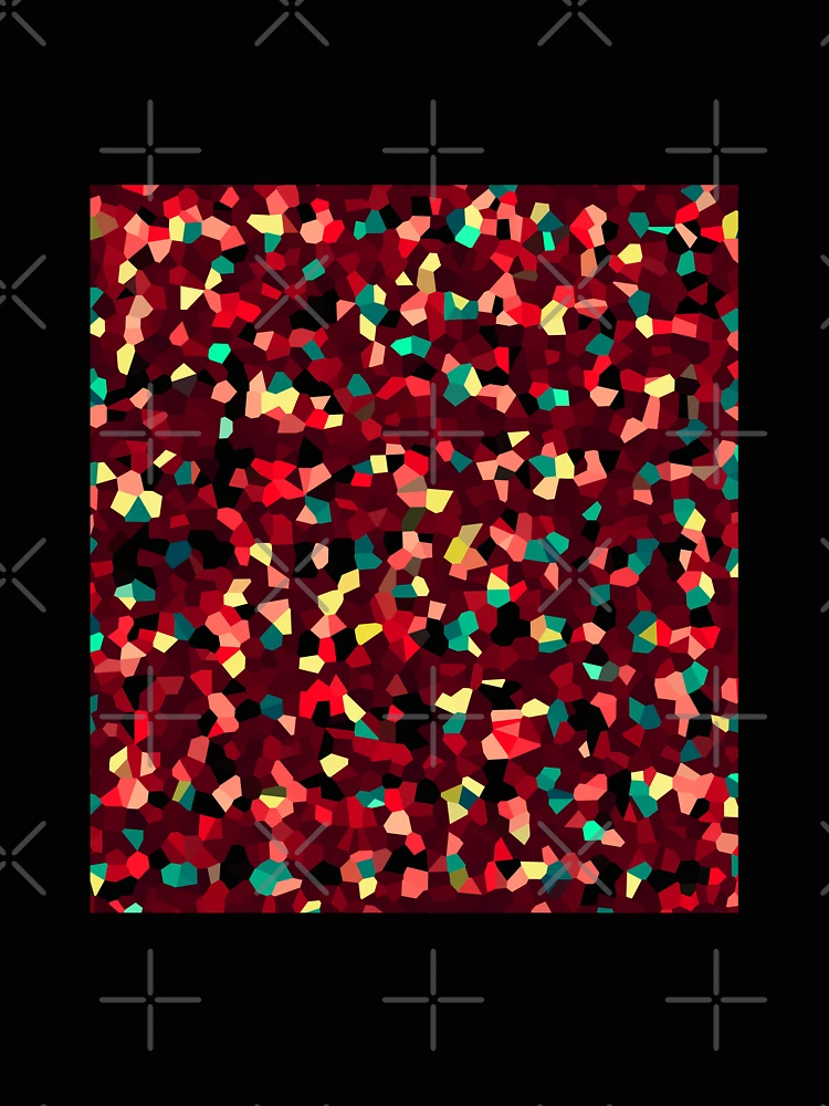 Thumbnail 4 of 4, Relaxed T-Shirt, Colorful pattern designed and sold by Work of art Shop.