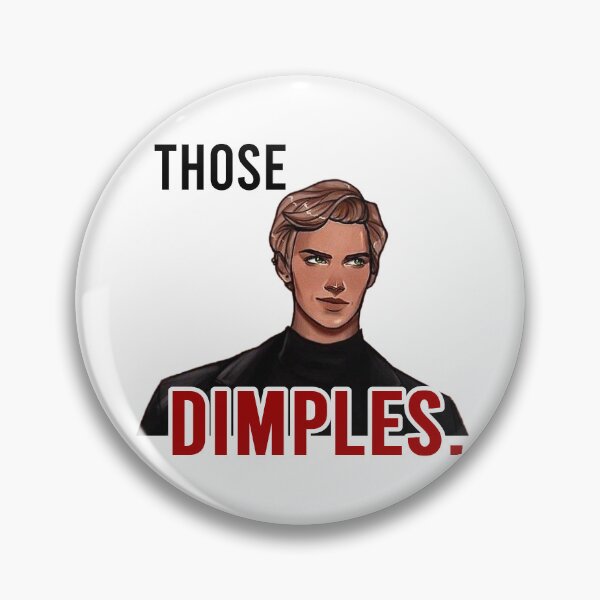 Item preview, Those dimples | Aaron Warner Shatter me series Tahereh Mafi designed and sold by maria-smile.