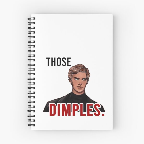 Item preview, Those dimples | Aaron Warner Shatter me series Tahereh Mafi designed and sold by maria-smile.