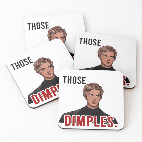 Item preview, Those dimples | Aaron Warner Shatter me series Tahereh Mafi designed and sold by maria-smile.