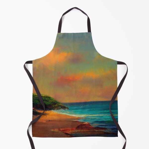 Item preview, Seaside Beach Scene Painting designed and sold by BeaconMarketing.