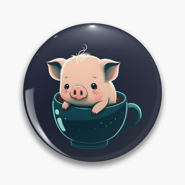 Item preview, Teacup Pig in a Teacup #2 designed and sold by WaiterJames.
