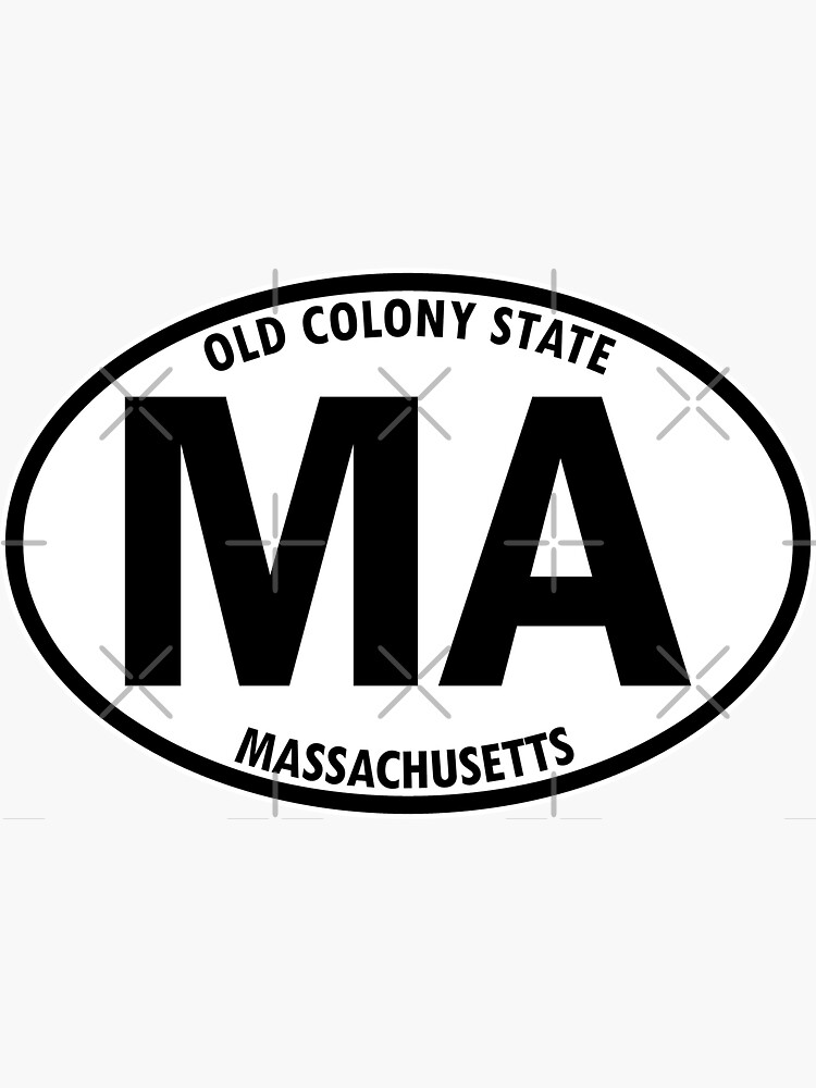 Massachusetts Ma Old Colony State State Abbreviation And Motto